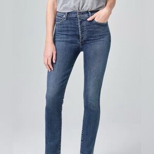 Citizens Of Humanity Olivia high-rise slim ankle size 28